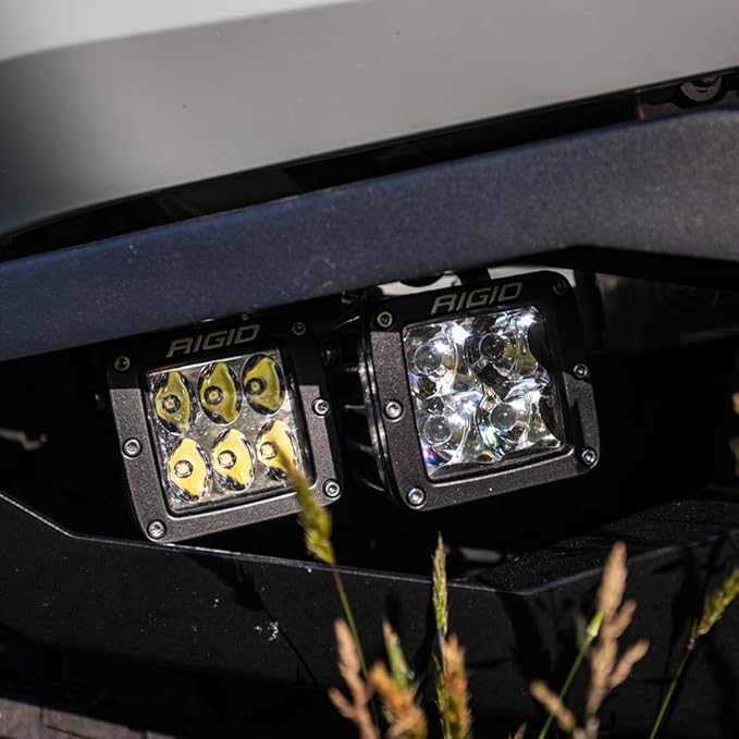 RIGID Industries D-Series PRO Flood Beam, Pair, Universal, 2-Pack