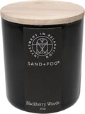 Sand + Fog Scented Candle - BlackBerry Woods – Additional Scents and Sizes – 100% Cotton Lead-Free Wick - Luxury Air Freshening Jar Candles - Perfect Home Decor – 10oz