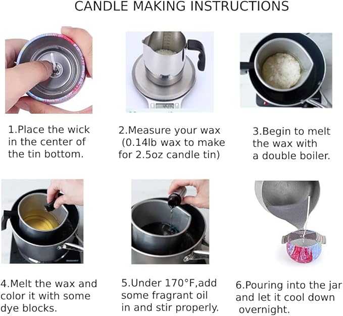 SUPERSUN Candles Making Kit for Adult - Christmas DIY Gift for Beginner, Includes Beeswax, Essential Oils, Dyes, and More DIY Candle Making Supplies, Crafts for Adults