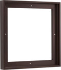 Pixy Canvas Floater Frame 48x48 for 3/4 (0.75) inch Deep Canvas Paintings/Canvas Prints/Wood Canvas Panels/Wall Art/Wall Decor/Home Decor/Artwork (Dark Walnut, 48 x 48 inch, Square)