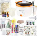 Ksedcon Candle Making kit (White, 2lbs Candle Making kit)
