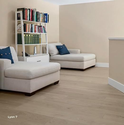 Flooret Engineered Hardwood Plank Flooring Silvan 7" Bestsellers Sample Kit | 5 Pieces of 12" Cut Samples from Real Planks | DIY Click or Glue Installation, Real Wood Wear Layer, and Scratch Resistant