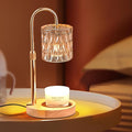 Candle Warmer Lamp with Timer Dimmable, Adjustable Height, House Warming Gifts New Home Decor, Mothers Day Birthday Gifts for Mom Women, Bedroom Decor with 2 Bulbs (Elegant Teardrop)