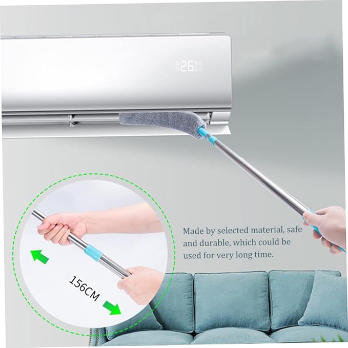 Under Bed Dust Cleaner Reusable Handle Duster for Home Cleaning Flexible Microfiber Tool for Hard Reach Areas Washable and Lightweight