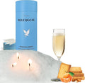 18oz(1.1lb) Pearled Candle with 30 Wicks -MANNYCOM Champagne Moon Scented Sand Wax Smokeless for Wedding Decor and Crafts - White