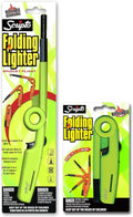 Scripto Multi Purpose Refilable Rechargeable Folding Lighter (Random Color)