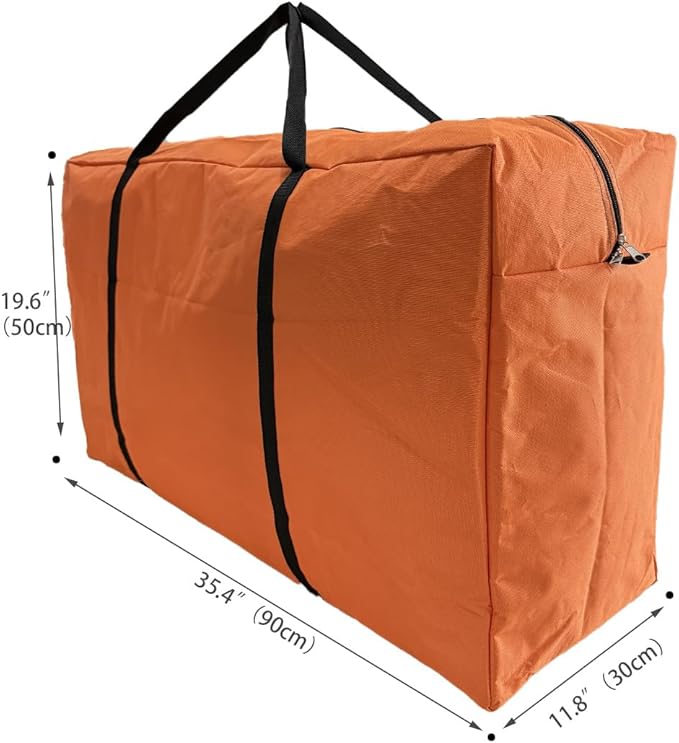 Extra Large Heavy Duty Storage Bags Moving Bags Tote Space Saver Travel Duffel Bag, Made of Tough 600D Oxford Cloth for Moving, Traveling, Camping, Holiday Decoration Storage