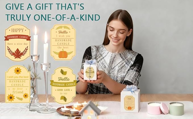 Aroparc Premium Candle Making Kit for Adults with Electric Wax Melter DIY Candle Making Supplies All-in-One, Wax, Wicks, Fragrance Oils & Tools – Perfect for Beginners & Advanced Crafters
