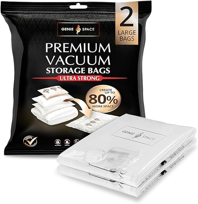 Genie Space - Premium Bags - Large - 2 Pack