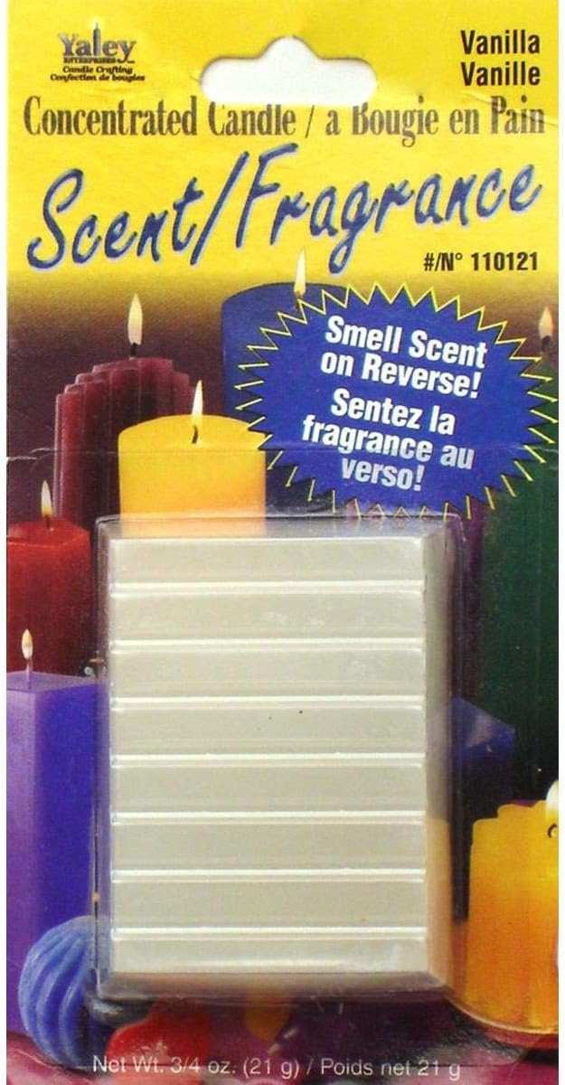 Concentrated Candle Scent .75oz Block, Vanilla