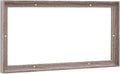 Pixy Canvas Floater Frame 5x6 for 3/4 (0.75) inch Deep Canvas Paintings/Canvas Prints/Wood Canvas Panels/Wall Art/Wall Decor/Home Decor/Artwork (Gray Oak, 5 x 6 inch, Landscape)