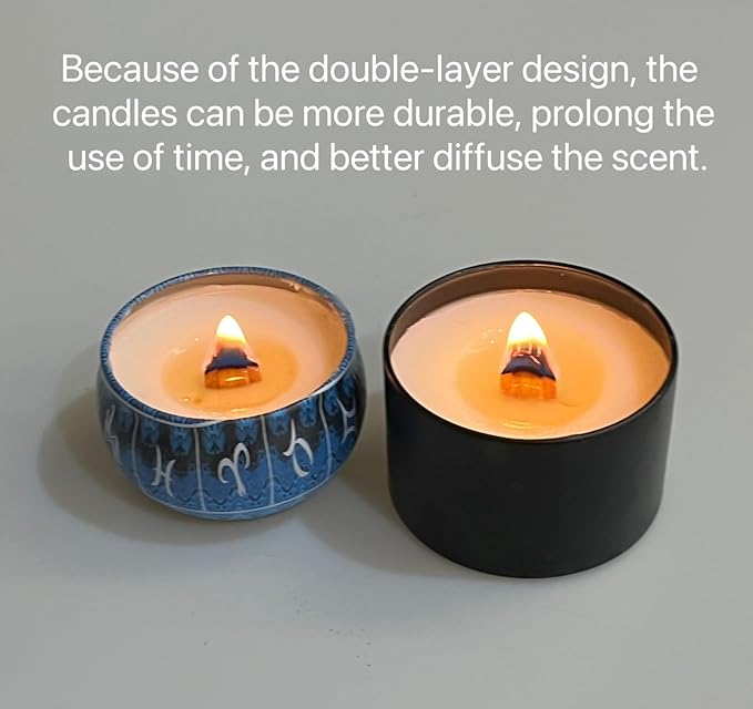200 Sets Double-Layered Wooden Candle Wicks and Stands 5.1 X 0.5 Inch Natural Candle Wood Wicks Wooden Wicks Wood Wicks for Candles Making,Wooden Candle Wick with Base and Stickers