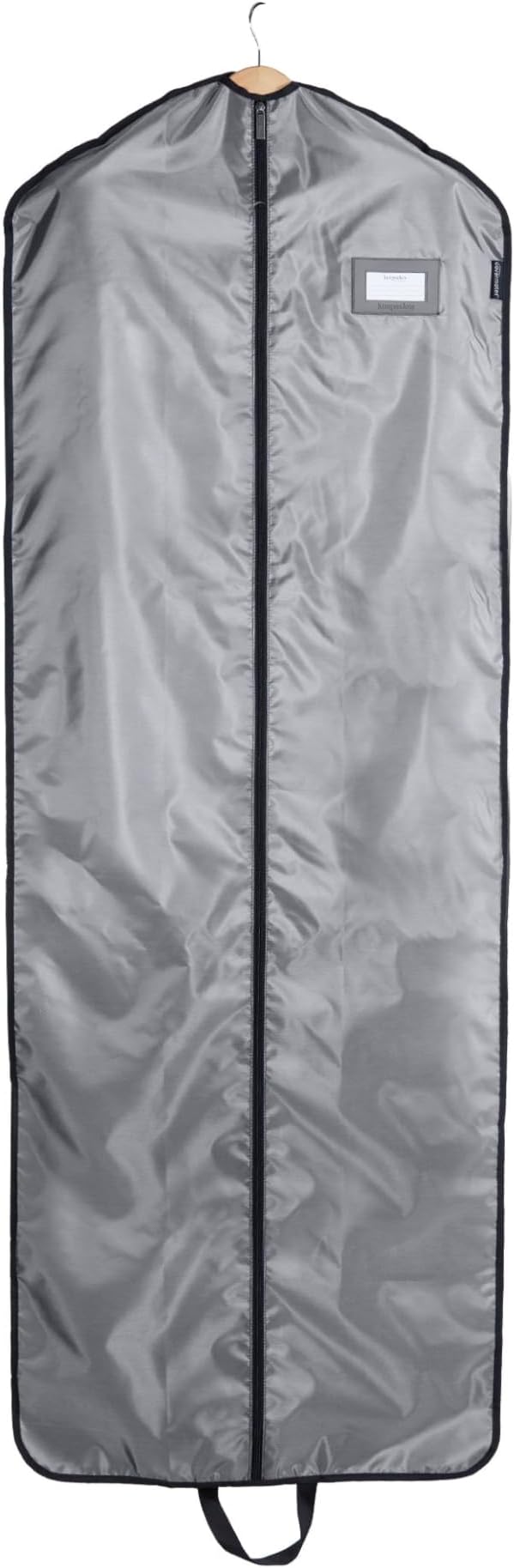 Covermates Keepsakes Garment Bag Set for Closet Storage and Travel – Breathable Suit and Dress Bags with ID Window and Carrying Handles – Heavy-Duty Hanging Wardrobe Protection Set, Grey