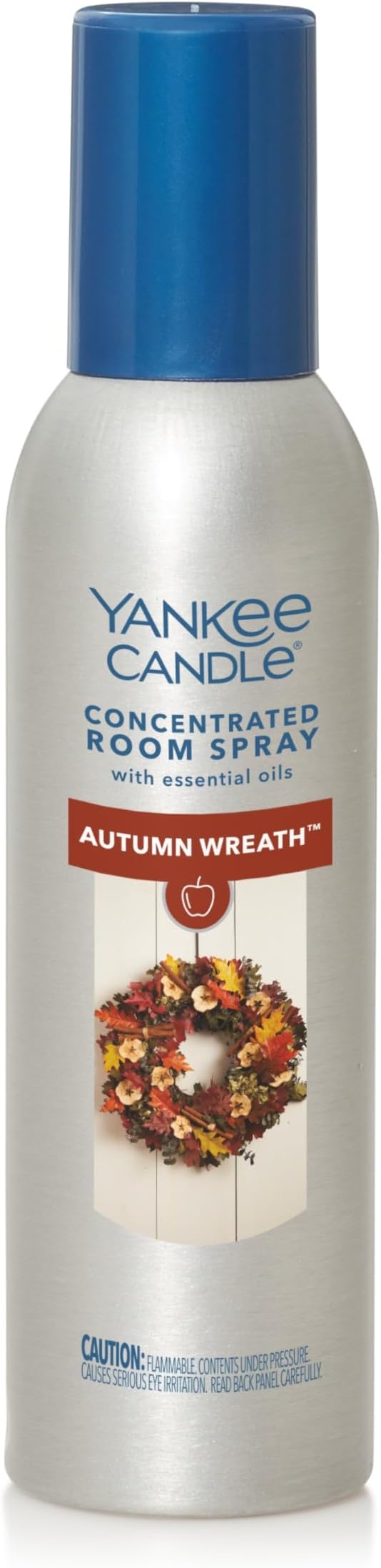 Yankee Candle Concentrated Air Freshener Room Spray, Odor Eliminator for Home, Bathroom, Autumn Wreath, 1.5 Oz (Pack of 3)