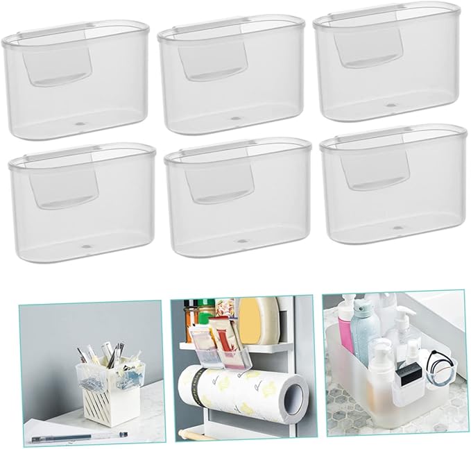 Ciieeo 6pcs Fridge Side Door Case Fridge Sauce Bag Box Supply Material Charcuterie Box Organizer