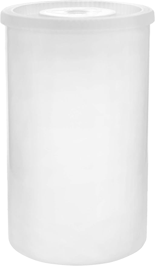 EISCO Empty Film Canister, 2 x 1.25" - Tight Sealing Lid - High Density Polyethylene