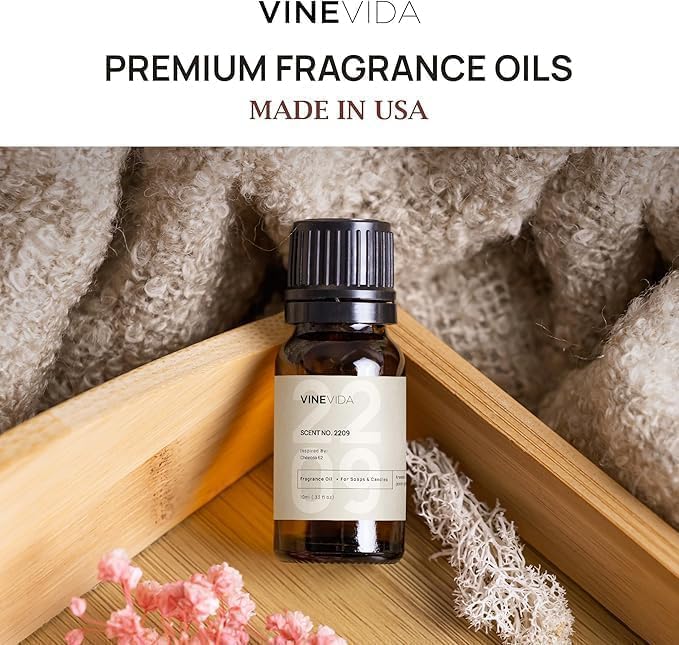 VINEVIDA [0.33oz] Scent No.83 Fragrance Oil - USA Made Candle & Soap Scents