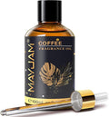 MAYJAM 100ML/3.38FL.OZ Coffee Fragrance Oils with Glass Dropper, Essential Oils for Diffusers, Long Lasting Scented Oils for Soap Candle Making