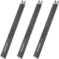 RAYONNER Electric Candle Lighter with Safety Switch - USB Rechargeable Windproof & Flameless Plasma Arc Lighter for Easter Basket Stuffers(Black, 1 Count (Pack of 3))