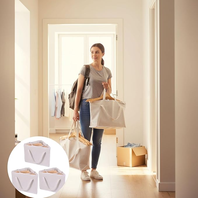 Clothes Hanger Storage Bag for Closet Organization and Portable Wardrobe Solutions