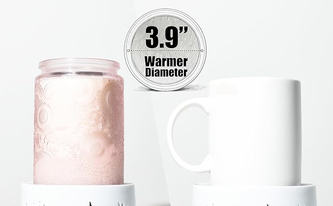 Ceramic Electric Wax Melt Warmer & Cube Oil Melter Cute Small Warmers Aromatherapy for Home Decorative Burner Melts Scented Candle Tart Scent Warm Fragrance