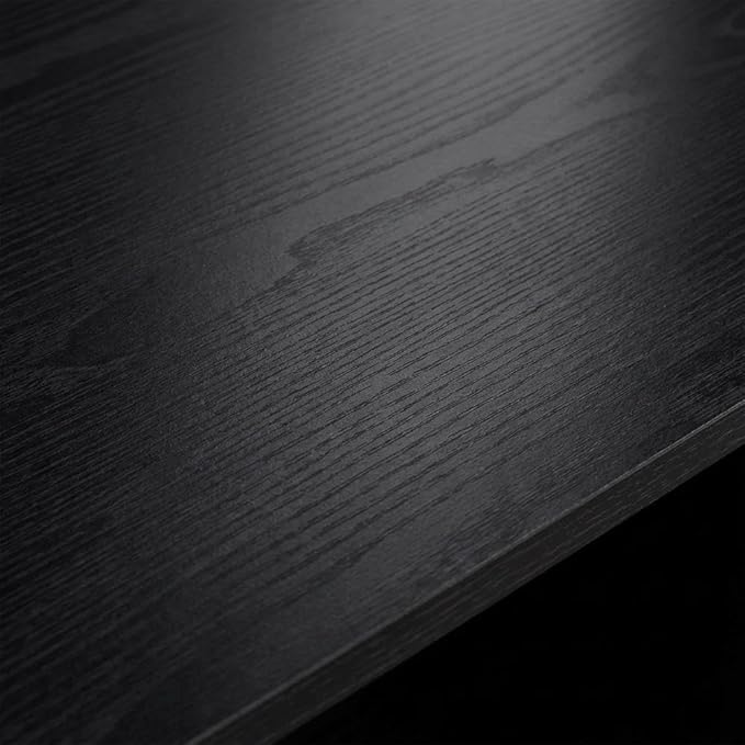 Furnifact Blackwood 3-Shelf Bookcase, Modern Design, Sturdy Construction, Versatile Storage, Ideal for Living Room or Office Displays