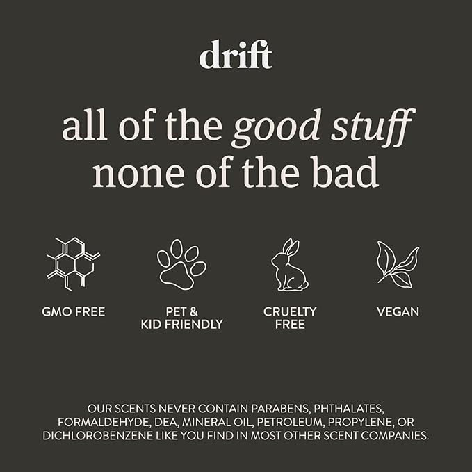 Drift Frosted Spruce/Pine Scented Candle - Winter Candle Decor - 60 Day Burn Time - 10.5 oz
