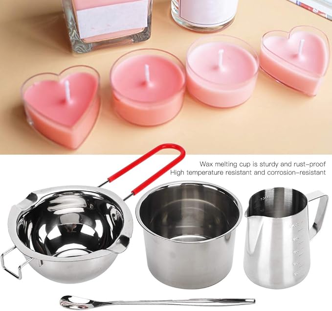 YUJIEE Candle Making Kits DIY Candles DIY Candle Making Kit, Stainless Steel Candle Kit Candle Making Kit, for Craft Candle DIY Handmade