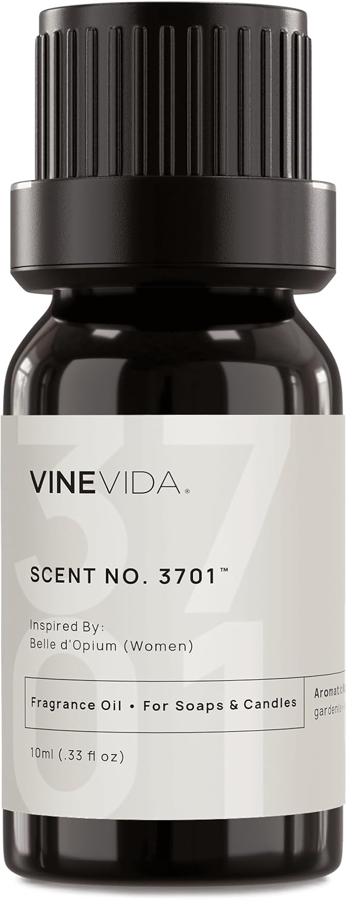 VINEVIDA [0.33 Oz] Inspired by: Belle d'Opium (Women); Fragrance Oil for Candle Making and Soap Making - Premium Candle Scents for Soy Candles