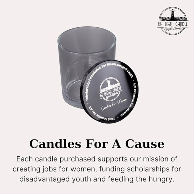 Cinnamon Candle | Purpose-Driven Soy Candles | 12oz Dessert Candle | Gifts for Women | Starbucks | Brown | Mother's Day Gift for Women | Be Light Candle RE (Chai & Chat)