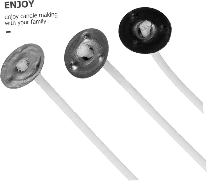 Uonlytech 1set Candle Making Kit Complete Candle Wicks Stickers Holders for Home Crafting Parties for All Enthusiasts