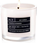 Lulu Candles | Pineapple Evergreen | Luxury Scented Soy Jar Candle | Hand Poured in The USA | Highly Scented & Long Lasting (11 Oz.)