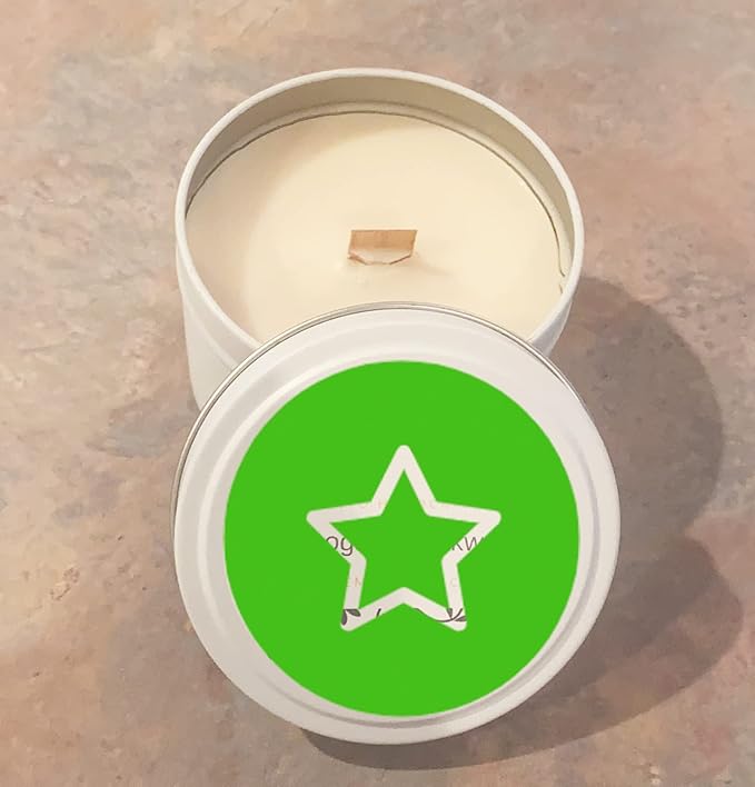 Aroparc White Candle Tins 4oz, 24 Pack - Matte White, Tinplate, Candle Making Supplies