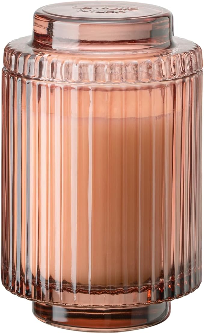 LA JOLIE MUSE Watermelon Mint Zest Scented Candle - Watermelon, Mint & Musk | 11 oz Natural Soy Wax Candle | 60 Hours Clean Burn | Gift-Ready for Hosts & Gatherings | Elegant Home Décor