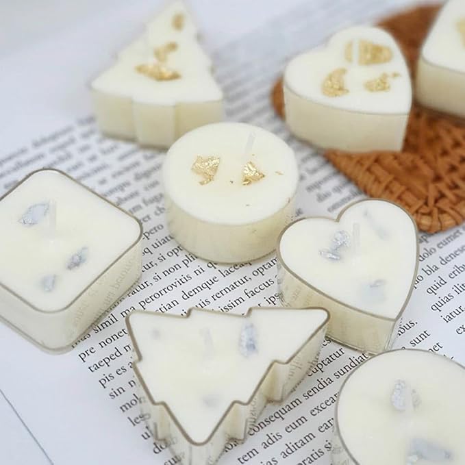 Natural Soy Wax for Candle Making, 14oz Organic Soy Wax Pellets with 20pcs Wick, 20pcs Wick Stickers and 5 Centering Device for Candle Making