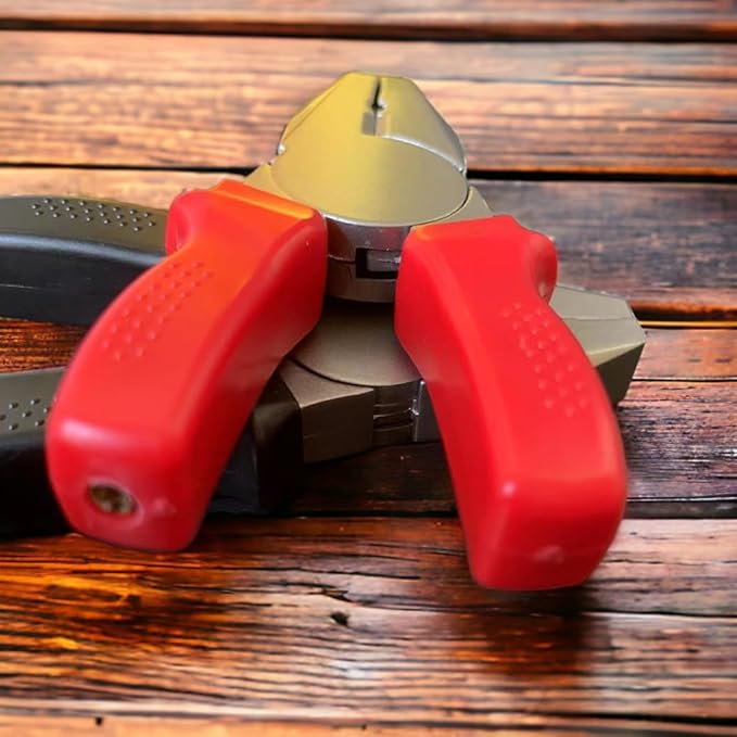 Creative Novel Lighter, Windproof Butane Torch, Refillable Butane Soft Flame Lighter, Barbecues, Candles, and Kitchens (No Gas) - Red