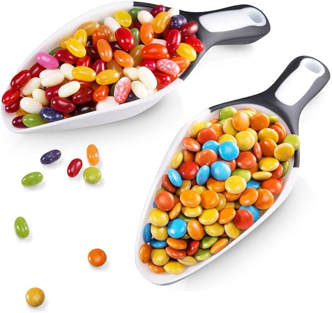 Rockland Guard Large Scooper for Dry Goods - Ice Scoop for Ice Machine Flour & Coffee Scoop - Dishwasher-Friendly 1 Cup Measuring Scoop for Pet Dog & Cat Food, Kitchen & Pantry Ingredients - [3-Pack]