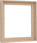 Pixy Canvas Floater Frame 10x10 for 3/4 (0.75) inch Deep Canvas Paintings/Canvas Prints/Wood Canvas Panels/Wall Art/Wall Decor/Home Decor/Artwork (Nordic White Oak, 10 x 10 inch, Square)