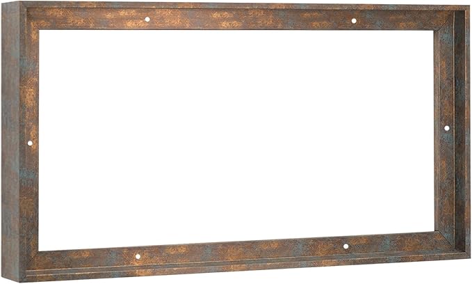 Pixy Canvas Floater Frame 15x20 for 1-1/2 (1.5) inch Deep Canvas Paintings/Canvas Prints/Wood Canvas Panels/Wall Art/Wall Decor/Home Decor/Artwork (Rusty Blue, 15 x 20 inch, Landscape)