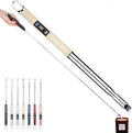 V3 Extendable 3.2 Feet LED Arc Extra Long Flameless Fireplace Stove Electric Candle Lighter for Pilot Light, Grilling, Firepit, Kitchen, BBQ (Beige)