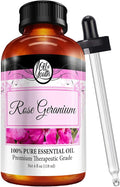 Oil of Youth Rose Geranium Essential Oil 4 oz – Pure Therapeutic Grade Aromatherapy Oil for Skin & Diffuser