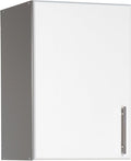 Prepac Elite 16" Wall Cabinet, White Storage Cabinet with 1 Adjustable Shelves, Storage for Pantry, Kitchen and Bathroom 16" D x 16" W x 24" H, WEW-1624