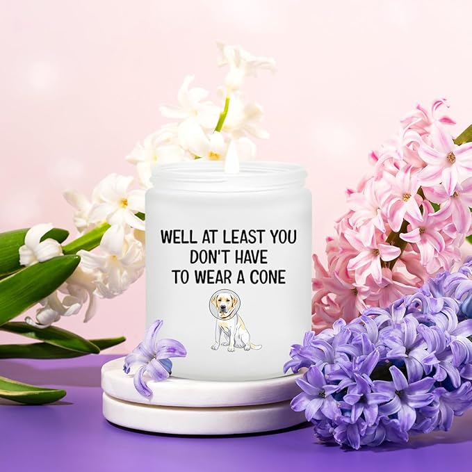 Get Well Soon Gifts for Women, Men - Funny After Surgery Recovery Encouragement Humor Sympathy Candle Gifts - Feel Better for Sick - Family Friend Coworker Thinking of You Cheer up