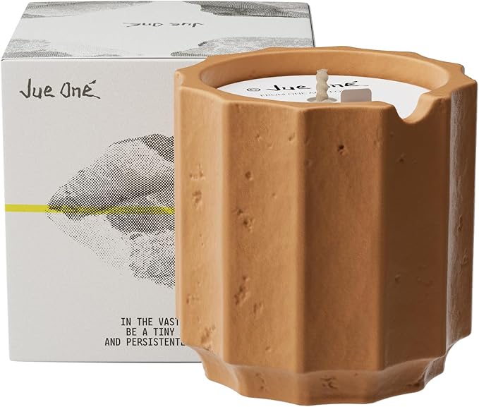 Scented Candles Set for Home, Natural Soy Wax Candle Gift, Non-Toxic Cement Jar Candles, Luxury Aromatherapy for Stress Relief, Highly Scented, Gifts for Women and Men (Twilight Ember)
