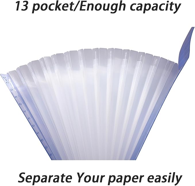 Accordion File Organizer,Expanding File Folder Important Document Organizer