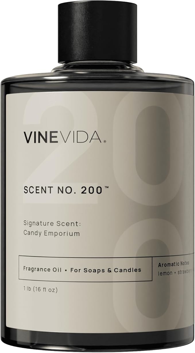 VINEVIDA [16 oz] Scent Candy Emporium; Fragrance Oil for Candle Making and Soap Making - Winter & Holiday Oils