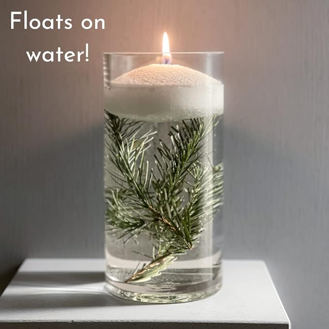 Foton Pearled Candle 9lb - Bulk Snowy Cider Scented Non Toxic Luxury Long Lasting Powder Wax Sand Candles - Refillable Pearl Foton Candle Sand with 100 Wicks for Candles Making