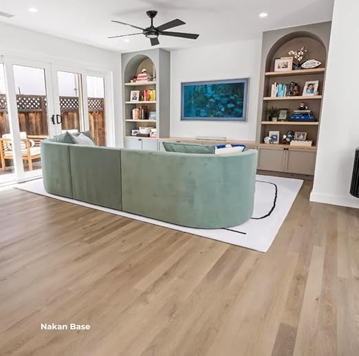 Flooret Luxury Vinyl Plank Flooring Base Bestsellers Sample Kit | 6 Pieces of 12" Cut Samples from Real Planks | DIY Click Installation, 20 Mil Wear Layer, Waterproof and Scratch Resistant LVP