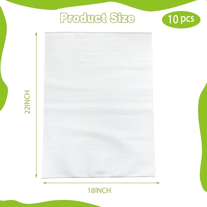 10 Pack 18x22in Cushion Foam Pouches Moving Packaging Supplies Shockproof