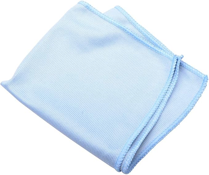 8Pcs Microfiber Towel Cleaning Cloth Mop 12x12 inch for Glass Windows Mirrors Home Kitchen Car